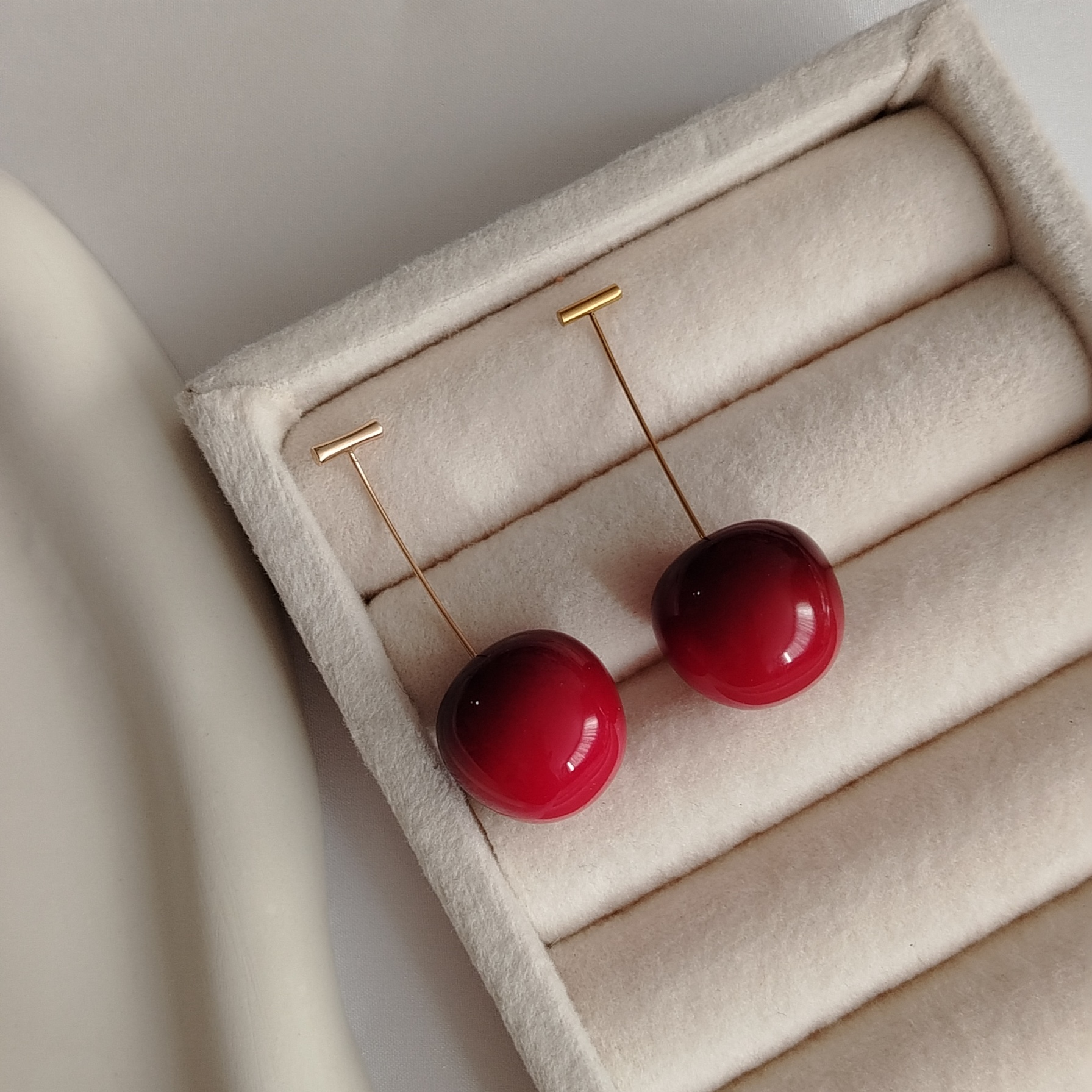 گوشواره گیلاسی 🍒